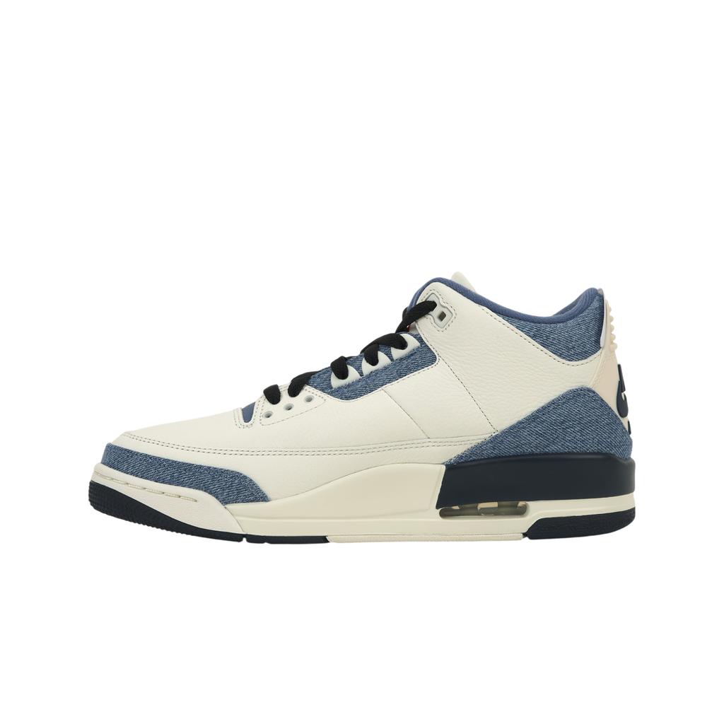 Air Jordan 3 Retro All-Star Unisex Sneaker Cremefarbener Denim Sail-Gym-Red-Ocean-Fog IR0912-400