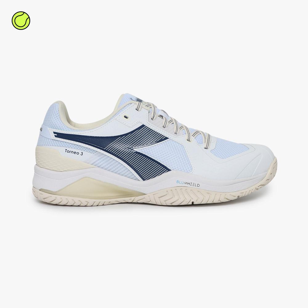 Diadora Blue Shield Torneo 3 Ag Off White