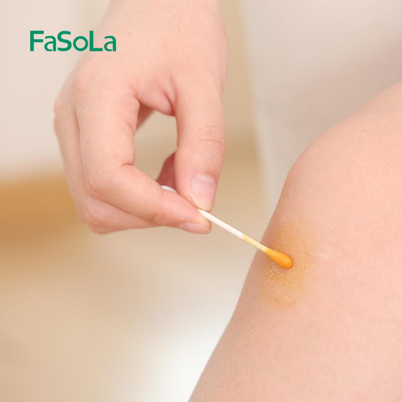FaSoLa Double-Headed Cosmetic and Ear Cleaning Cotton Swabs
