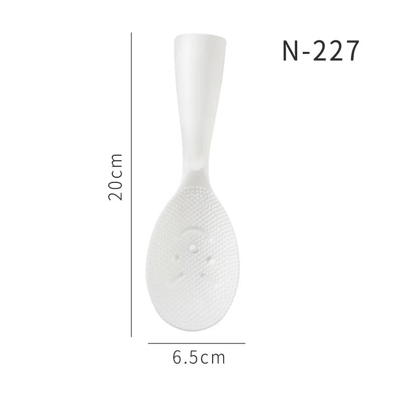 Food Vertical Shovel Grade Rice PP Creative Cooker Spoon Kitchen Spoon Accessories Rice Household Non-stick Rice Plastic