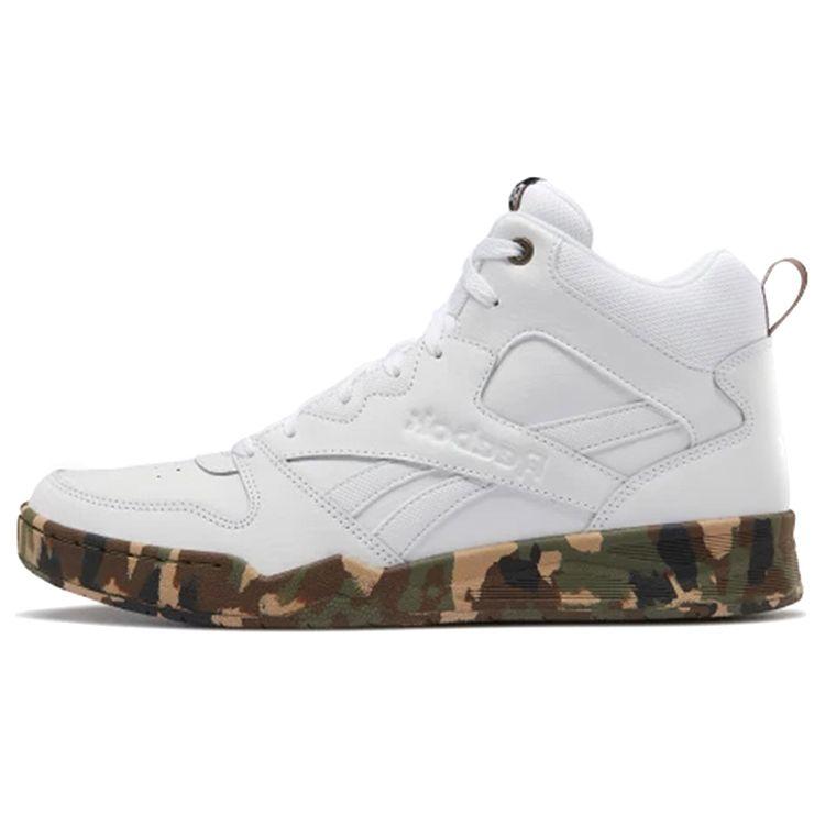 Reebok Comfortable Daily Shock Absorbing Durable Breathable High Top Skate Shoes Men Sneakers White DV8831