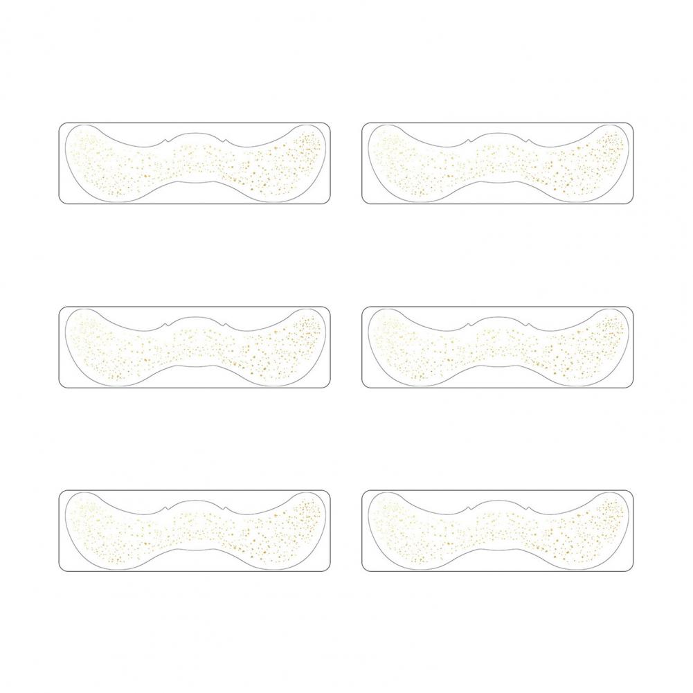 6Pcs Gold Glitter Freckles Face Tattoo Stickers Waterproof Artificial Freckle Patches Shimmering Makeup Speckles Freckle Tattoos