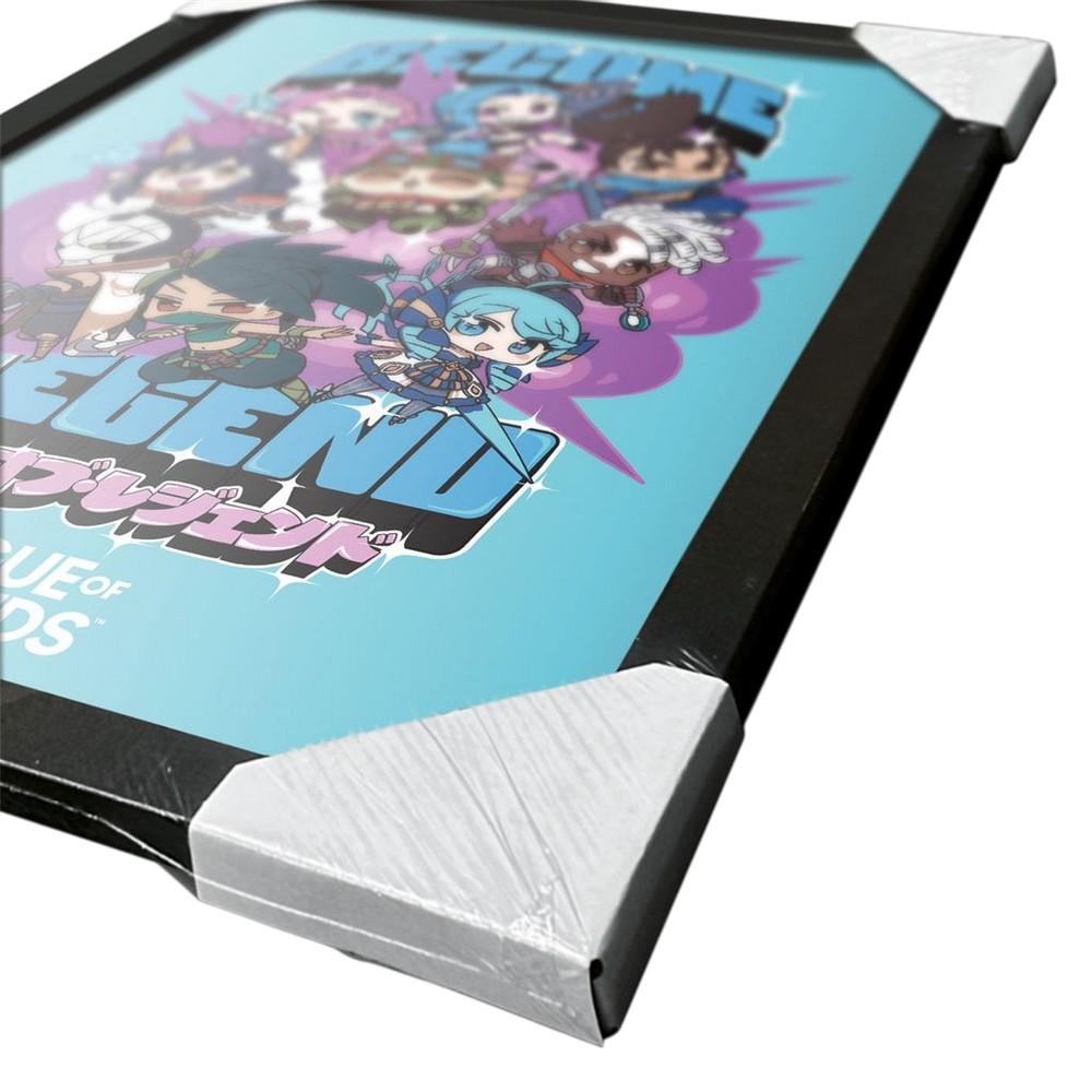 league of legends Become A Legend Framed Poster
