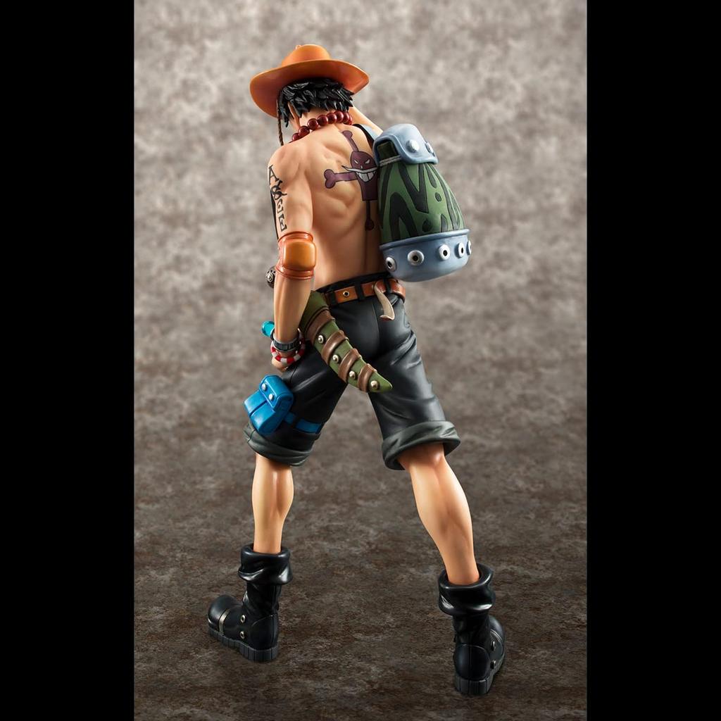 MegaHouse One Piece Portgas Ace 10th Limited Pirate Portrait Scale Collection Socha - - D. (Neo-DX edice) 1/8