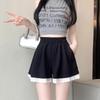 2025 Summer Women's Embroidered Pleated Elastic Waist Wide-Leg Pants