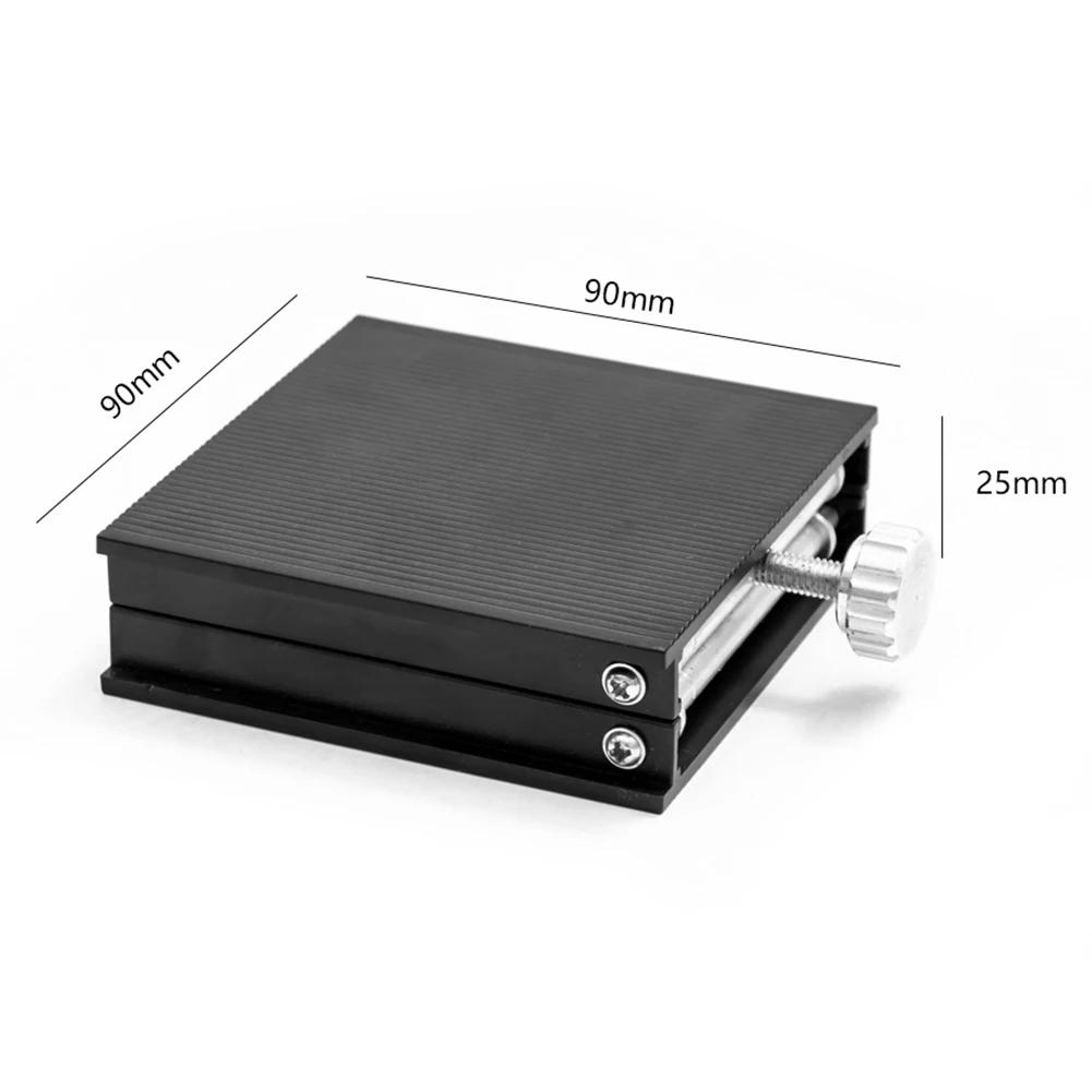 Aluminium Alloy Lift Platform 360 Degree Rotation Table Lifting Stand Anti-corrosion High Hardness for Engraving Lab Tools