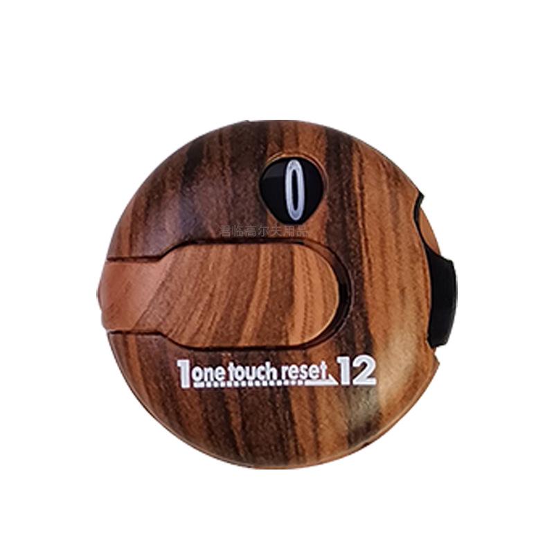 Golf Score Zähler Hut- & Handschuhclip - Ein-Knopf-Reset Turnier Schlagwerkzeug