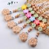 Adorable Flower-Shaped Pacifier Holder – Soft Silicone Baby Teether Chain, Cute Anti-Fall Nipple Clip for Toddlers