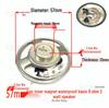 57mm Iron Shell 5W 8 Ohm Loud Magnet Speaker with Full Paper Cone for Radio Broadcast