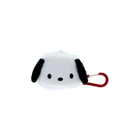 Sun-Star Stationery Pochacco Sanrio Characters Goods Mini Pouch Plush Carabiner Pochacco S2338050