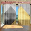 2D FLAT PRINTING 2pcs Curtains (Without Rod) Golden Triangle Abstract Valentine Is Day Festival Minimalist Curtains Versatile