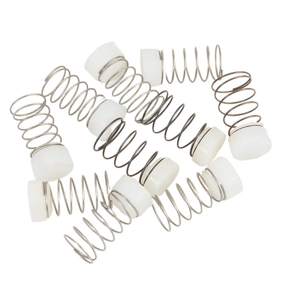 Portable Practical High Quality Pads Spring Spring Replacement Rubber Seal Seal Pads Spring 10 Sets 28 X 13.5mm
