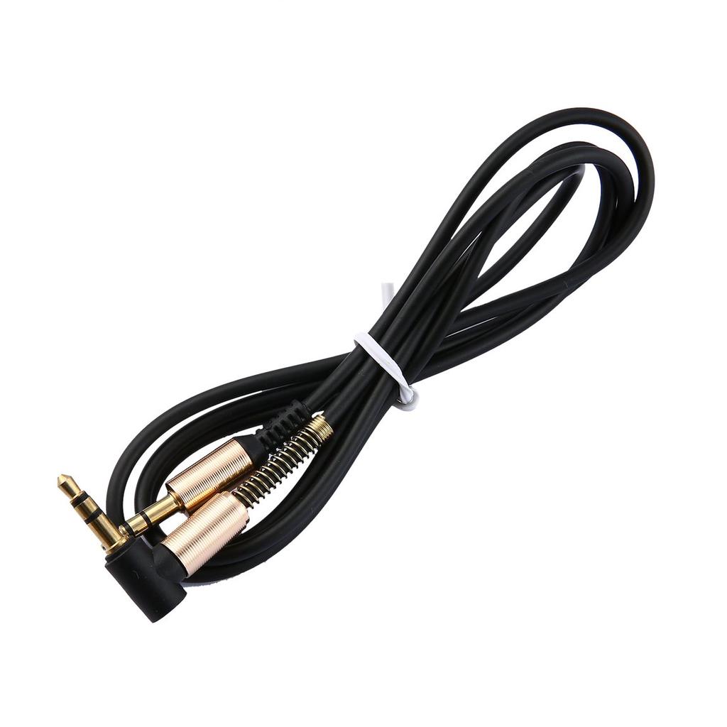 Buy 3.5 Mm Jack AUX Audio Cable Male To Male Cable Gold Plug Line Cord