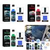 Homonth Automotive Glass Oil Film Cleaner Multi-purpose Streak-free Solution 150ml With Sponge And Towel