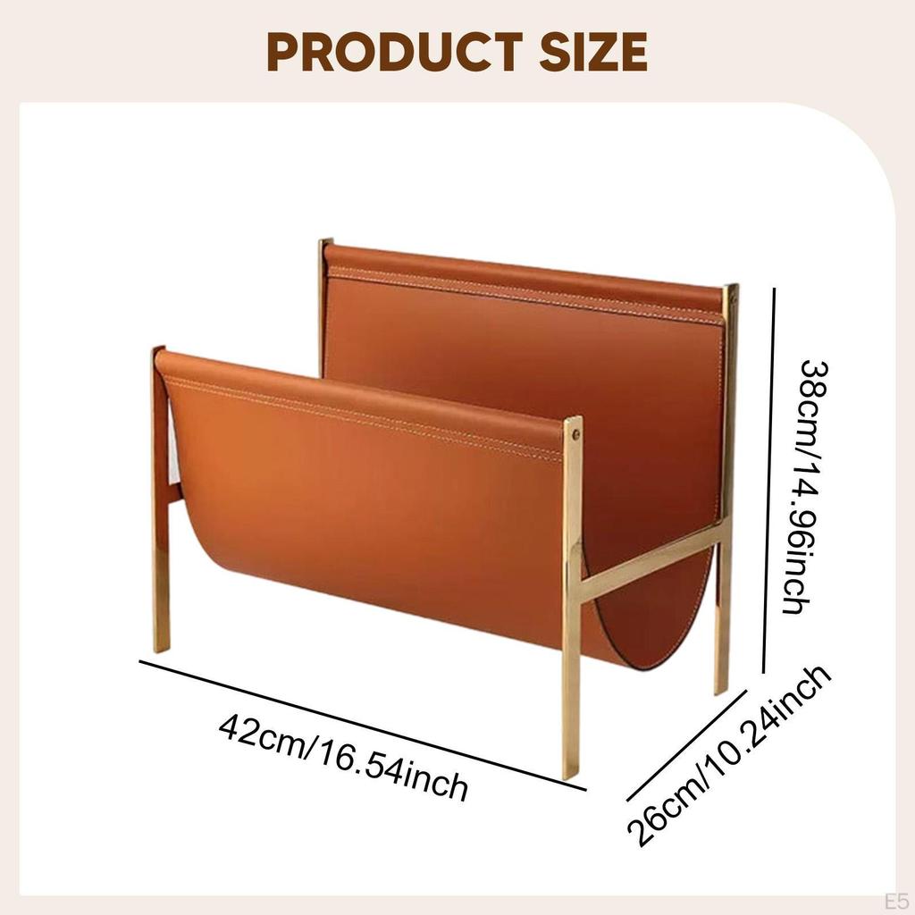 Zeitschriftenhalter Modernes Bücherregal Modischer Zeitungsständer Post für Schlafzimmer