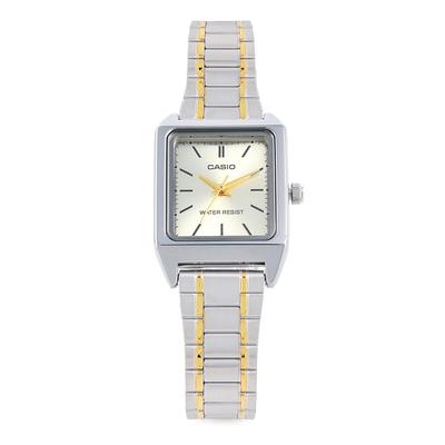 Ltp V007Sg 9eudf  Ltp V007Sg 9e  Analog Square Sat Student Women S Metal Watch
