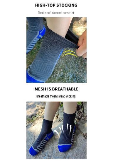 Teen Waterproof Hiking Socks: Ideal for Outdoor Adventures, Stream Crossing, Wading, Boating, and Mountaineering—Windproof & Sandproof.