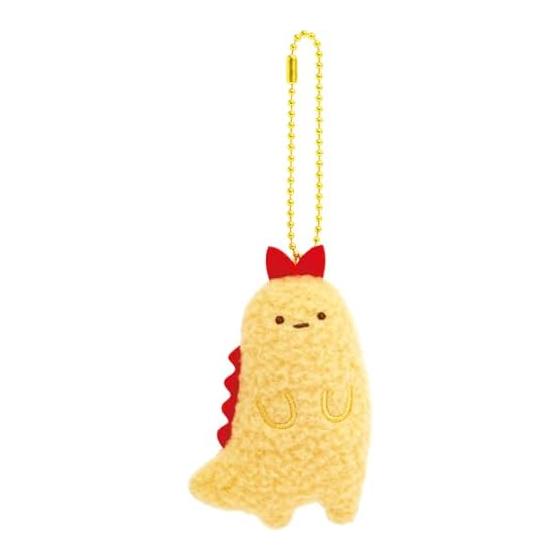 San-X Sumikkogurashi What if Sumikko evolves? Hanging mascot badge Shrimp fly tail Evolution B AB30306 H90 x W60 x D30mm
