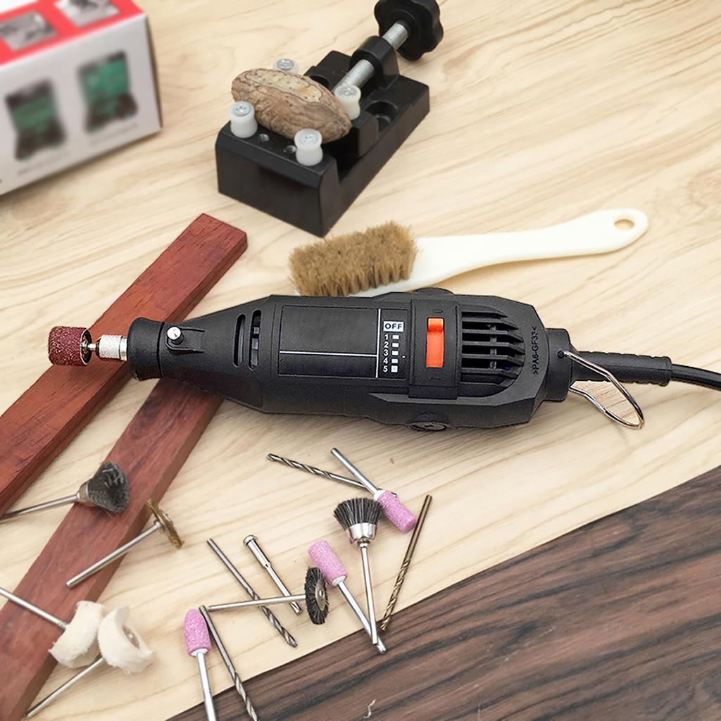 Compact Electric Grinding Pen Stone Polishing Machine Metal Lettering Carving Engraving Grinding Device USB Rechargeable 5 Gears of Speds  