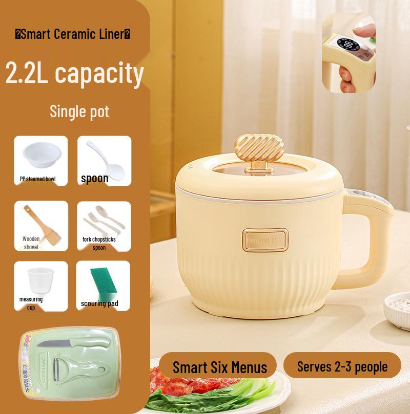 Mini aragaz electric: Oală Crock-Pot Multifuncțională, Fierbător de Orez Inteligent, Aparat pentru Terci, Oală pentru Supă, Perfectă pentru Cămine