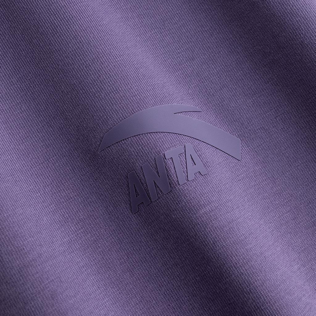 Anta Mens Loose Knit Summer Vest Men tops Crystal-Purple 952628115-4