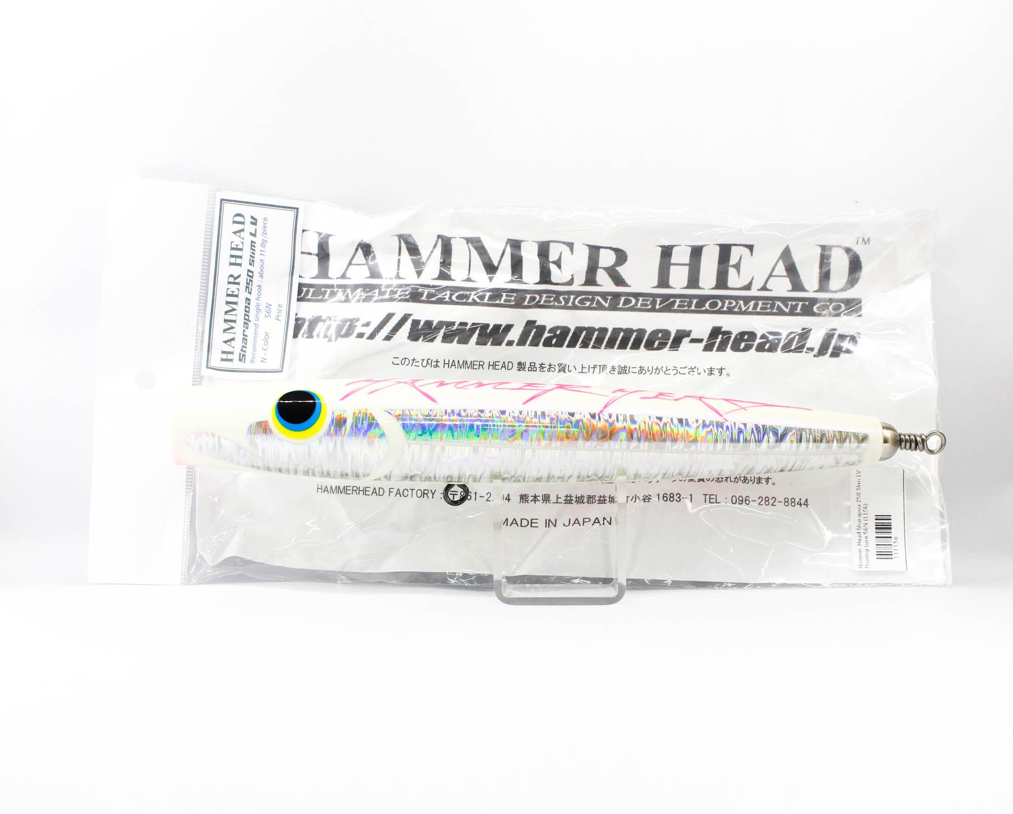 Hammer Head Sharapoa 250 Slim LV Floating Lure 56N (1156)