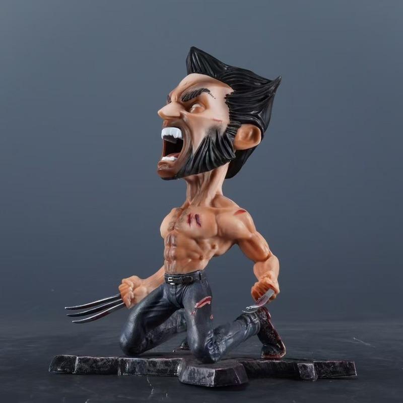 

Avengers Wolverine Kneeling Pose 19Cm Pvc Collectible Figure Desktop Decorative Statue Ornament For Adult Collector no box