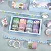 Artistic Unicorn & Animal Sticker Gift Box: 20 Rolls for DIY Kids' Handbooks