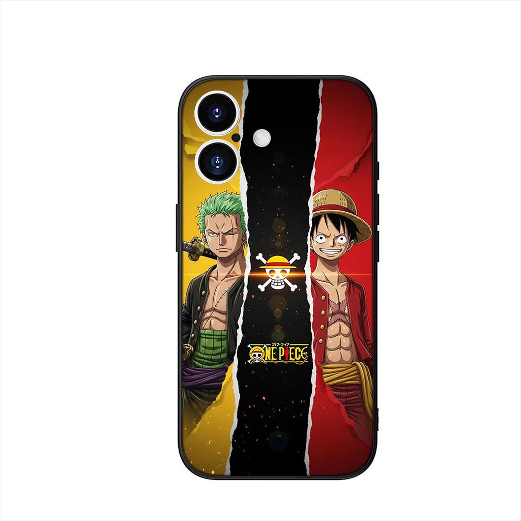 One Pieces Luffy Roronoa Zoro Sanji Phone Cover Case for Apple iPhone 17 16 15 11 Pro XS Max XR 6 7 8 Plus + SE 2020 5 16E