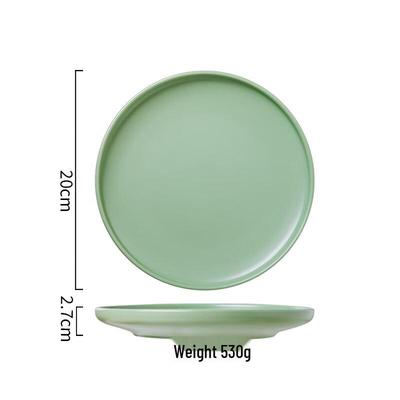 ZISIZ Nordic Style 8-inch Ceramic Plate