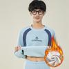 Herren Herbst Unterwäsche mit Fleecefutter: Teenager Schüler Winter Wärme Set
