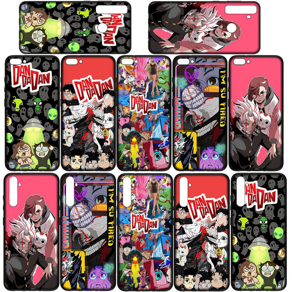 Phone Case for iPhone 17 16 15 Xiaomi Poco F8 F7 X7 X6 M8 C85 C75 C71 Redmi Note 14 13 11 12 Pro Max 14C 13C 15C Okarun Dandadan DAN DA DAN Ayase Momo