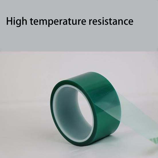 5Pcs Adhesive Sticker Waterproof Acid and Alkali Resistance Insulation High Temperature Green Tape