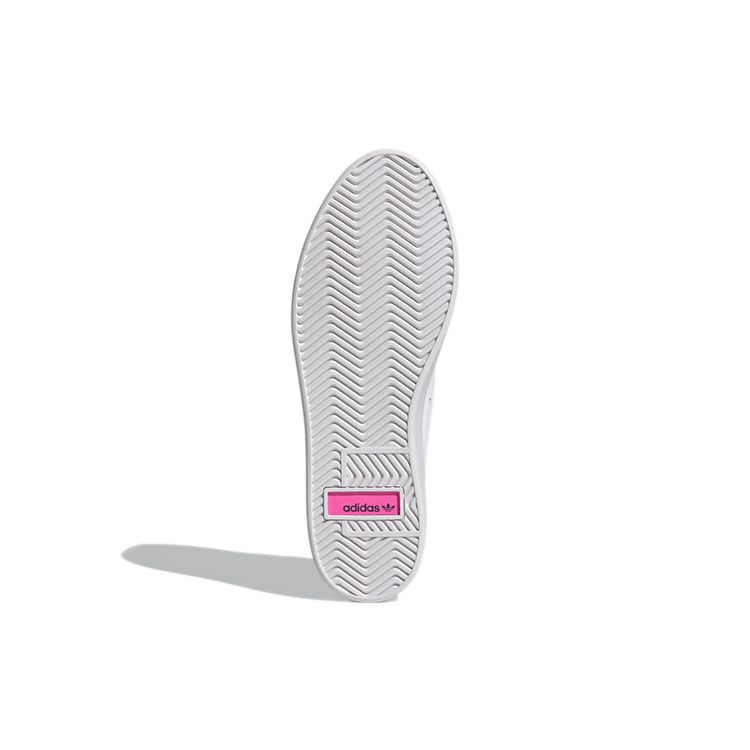 Adidas Sleek Debossed Trefoil Monogram Women Sneakers White Cloud-White Crew-Navy FY6669