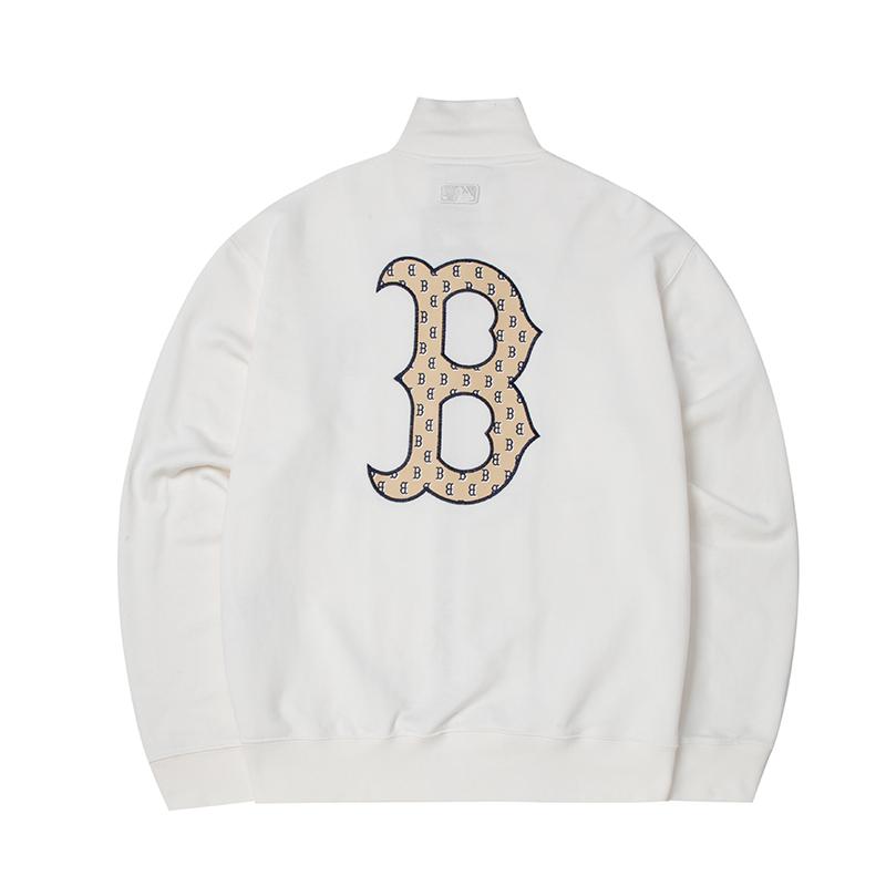 New MLB Jackets Man Cream 3ATRM0441-43CRS