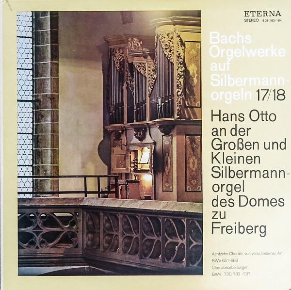 

LP Record JOHANN SEBASTIAN BACH, HANS OTTO - Bachs Orgelwerke Auf Silbermannorge 826184 ETERNA 1974 German Dem Classical Used