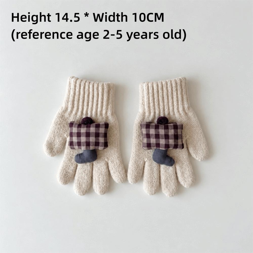 1 Pair Cute Kids Gloves Breathable Toddler Gloves New Winter Gloves  Winter Season
