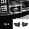 2Pcs Trailer Hook Cover Modified Exterior Trim Off-road Trailer Cover Trim For Chery Jetour Traveller Jetour T2 2026 2026