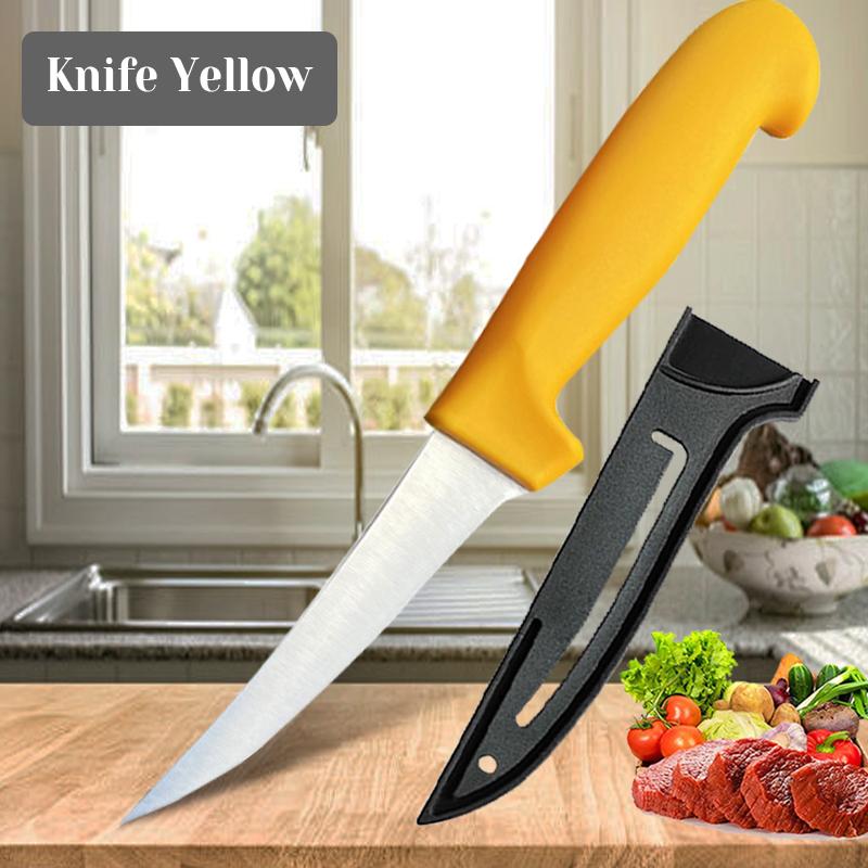 

Профессиональный нож для обвалки мяса, кухонный нож для разделки костей, нож для мяса из нержавеющей стали, нож для нарезки говядины, баранины, нож для барбекю для приготовления пищи 5 inch