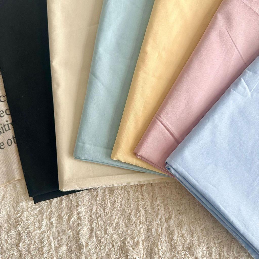 High-Density Sand-Washed Cotton Cloth for Women's and Parent-Child Clothing and DIY Projects