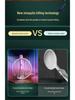 Foldable USB Rechargeable 4-in-1 Electric Mosquito Swatter for Home, Dorm, and Office.