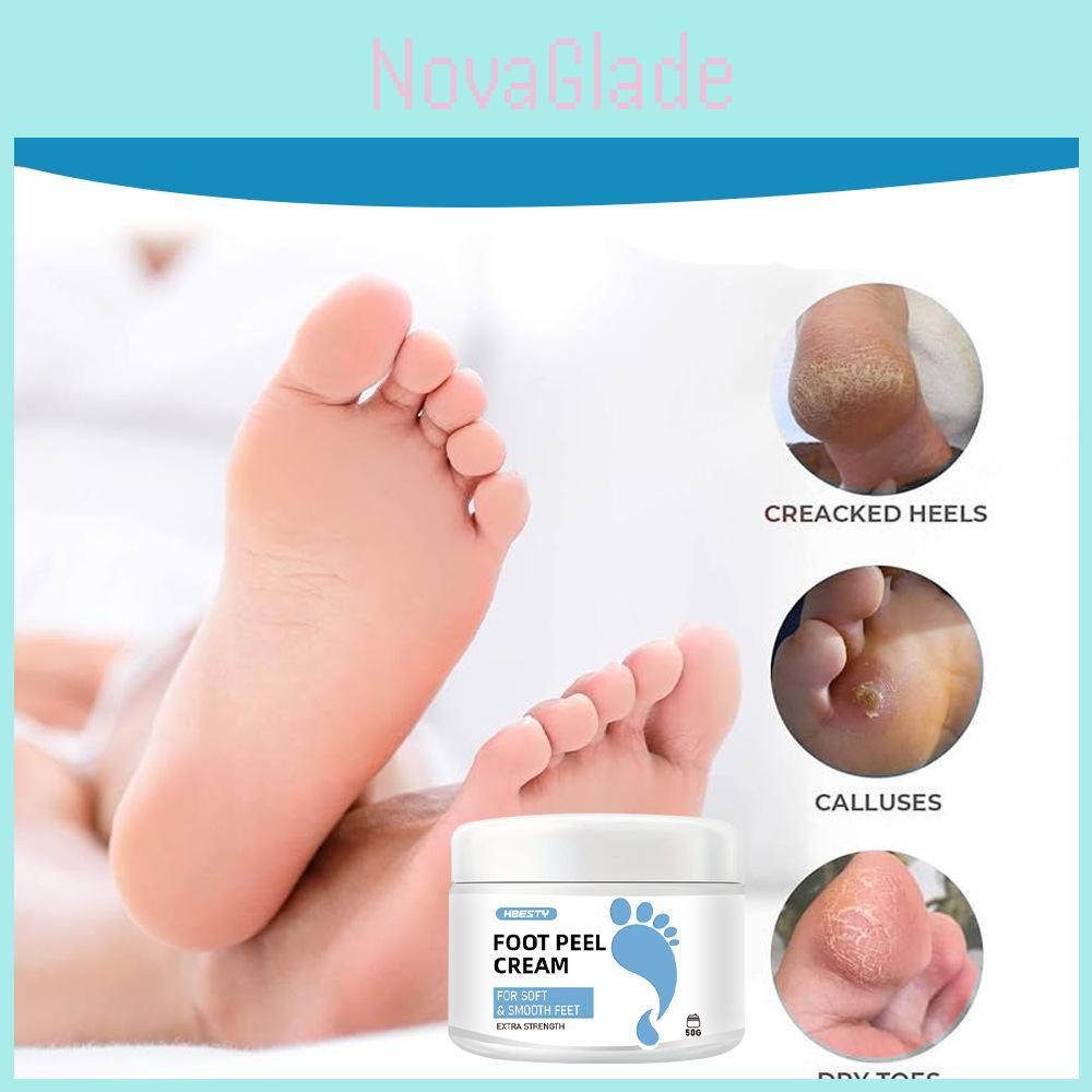 Hbesty Luxurious Foot Care Cream For Dry Cracked Heels And Calluses With Herbal Scent