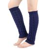Foot Cover Winter Leg Warmers Knee High Knitted Leg Coverings Socks Fleece Leg Warmers  Women