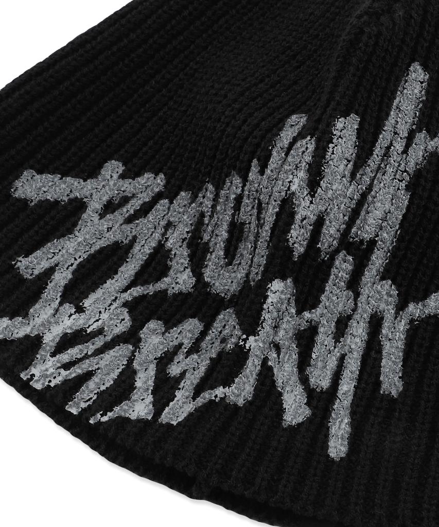 BROWNBREATH Crush Tag Beanie - Black