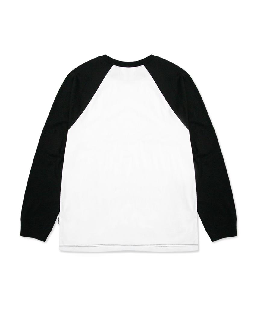 ESCAPEFROM Pink Escf Logo Collage Print Long Sleeve Black