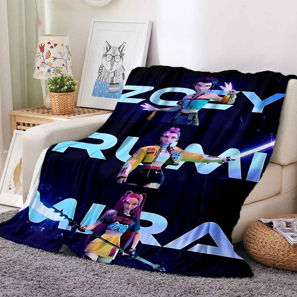 1pc ZOEY, "RUMI" Flannel Blanket [Cozy Throw Blanket] For Sofa, Bed, Travel, Camping, Livingroom, Office, Couch, Chair, And Bed