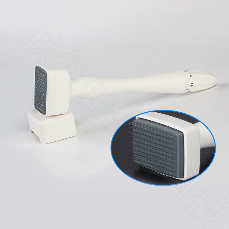 Press-Type Adjustable Microneedle Roller for Hydrating and Hair Growth - DRS140A Stamp Beauty Device