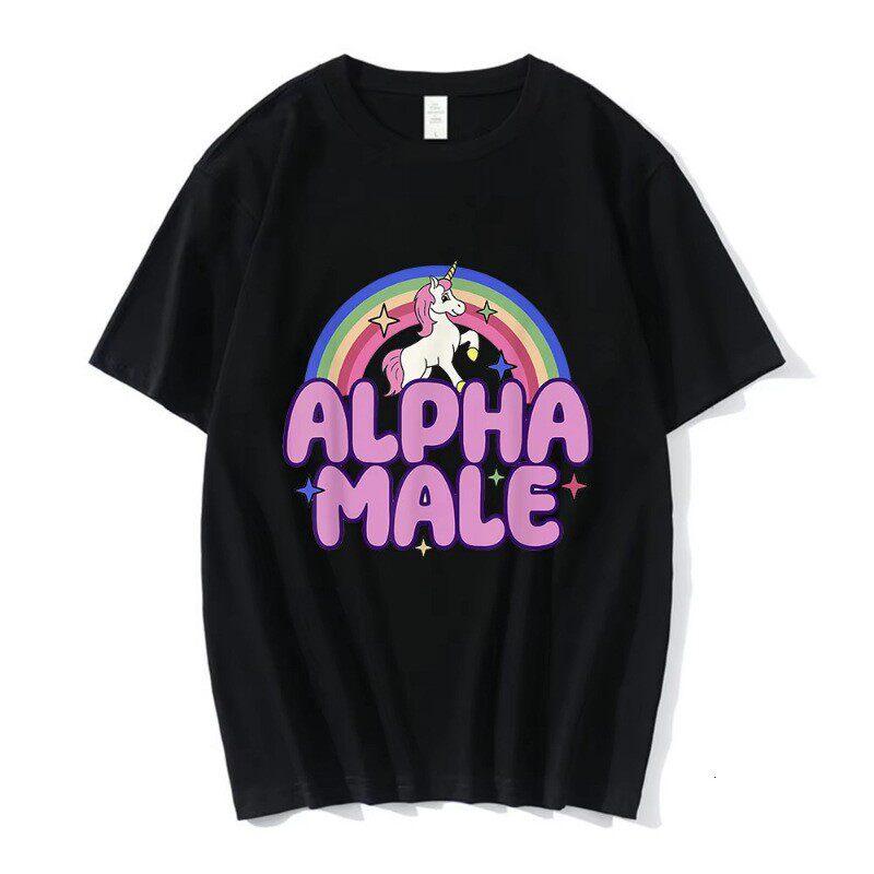 

Funny Meme Unicorn Rainbow Graphic Print T-shirt Men Women Harajuku Pop Fashion Cotton Summer New Tee Loose Casual Oversized ... S разноцветный