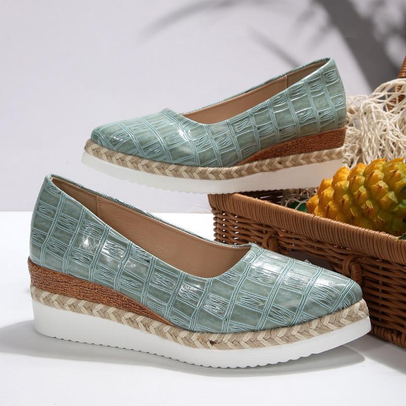 Fashion 2025 New European and American Plus Size New Trifle Bottom Shallow Breathable Pointed Toe Women's Single Shoes