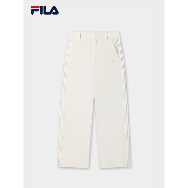 FILA Women s Autumn Basic Woven Wide-Leg Pants L